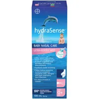 hydraSense Ultra-Gentle Mist Nasal Spray, Baby Nasal Care, 100% Natural Sourced Seawater, Preservative-Free, 100 mL