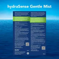 hydraSense Gentle Mist Nasal Spray, Daily Nasal Care, Fast Relief of Nasal Congestion, 100% Natural Source Seawater, Preservative-Free