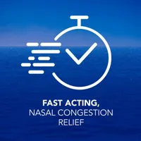 hydraSense Medium Stream Nasal Spray, Daily Nasal Care, Fast Relief of Nasal Congestion, 100% Natural Source Seawater, Preservative-Free