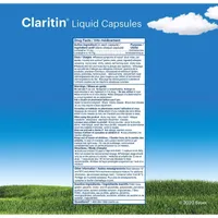 Claritin Liquid Capsules Allergy Medicine, Fast-Acting 24-Hour Non-Drowsy Relief 10 mg