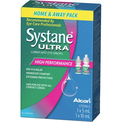 Systane Ult Home/Away 10+5ml