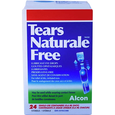 Tears Naturale Free 24 X 0.6ml