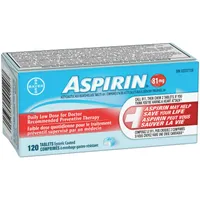 ASPIRIN 81mg, Daily Low Dose Enteric Coated Tablets