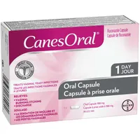 CanesOral® Yeast Infection Pill, Clinically Proven, 1 Dose
