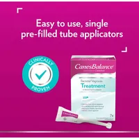 CanesBalance Bacterial Vaginosis Vaginal Gel, Effective relief of odour and vaginal discharge, 7 Single-Use Applicators