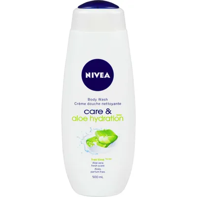 NIVEA Care & Aloe Hydration Body Wash