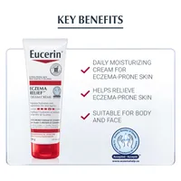 Eczema Relief Daily Moisturizing Face and Body Cream for Eczema-Prone Skin