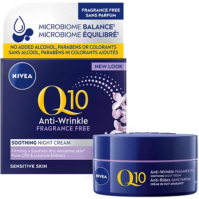 Q10 Anti-wrinkle Fragrance Free Soothing Night Cream