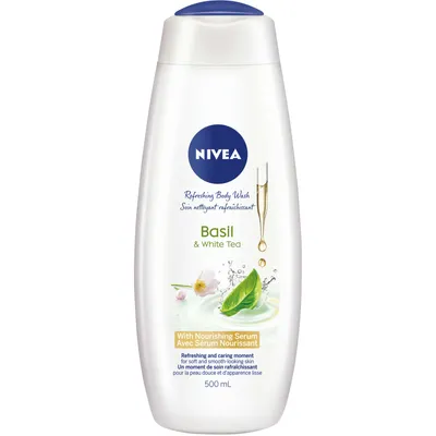 NIVEA Basil & White Tea Body Wash