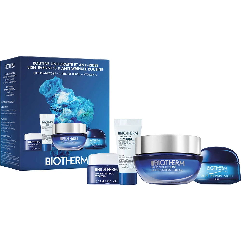 Blue Pro-Retinol Starter Kit: Limited Edition Gift Set