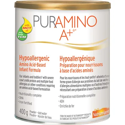 Puramino A+ Hypoallergenic Baby Formula Powder