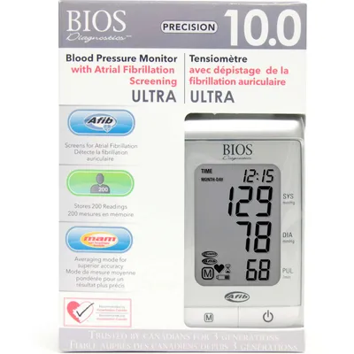 Blood Pressure Monitor ULTRA with Atrial Fibrillation Screening