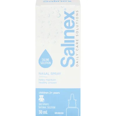 Nasal Spray, Saline Solution for Children 2+ years