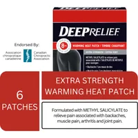 Warming Heat Pain Relief Patch, Extra Strength, Helps Relieve Backaches & Muscle Pain