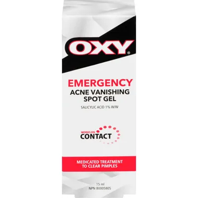 Emergency Acne Vanishing Spot Gel Treatment with Salicylic Acid, For Inflamed Acne