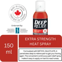 Extra Strength Heat Pain Relief Spray, Treat Sore Muscles and Joints