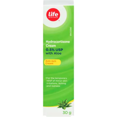 Hydrocortisone 0.5% Cream with Aloe