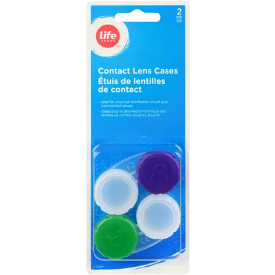 Premium contact lens cases