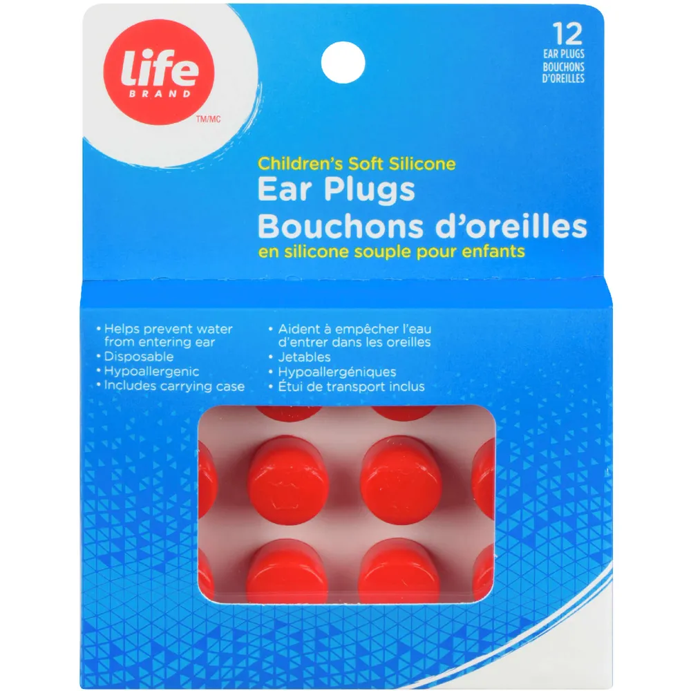 Walgreens Children's Silicone Earplugs Orange