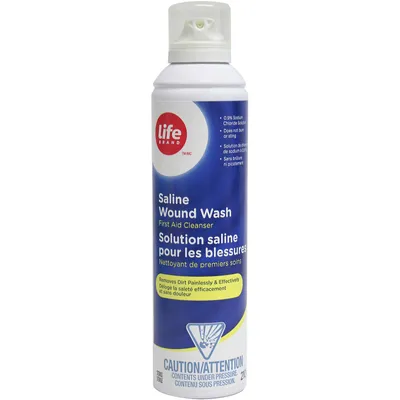 Sterile Saline Wound Wash,First Aid Cleanser, 0.9% Sodium Chloride Solution