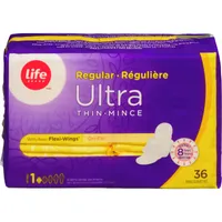 Life Ultra Thin Regular With Flexi-Wings