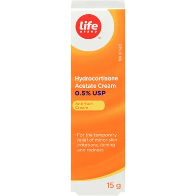 Hydrocortisone Acetate 0.5% Cream