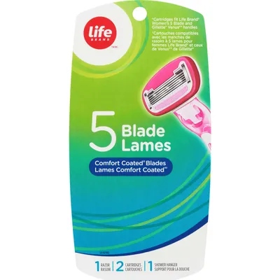 5 Blade Razor and Cartridges