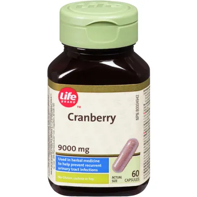 Cranberry 250 mg  36:1 Concentrate