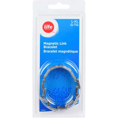 Magnetic link bracelet, L/XL