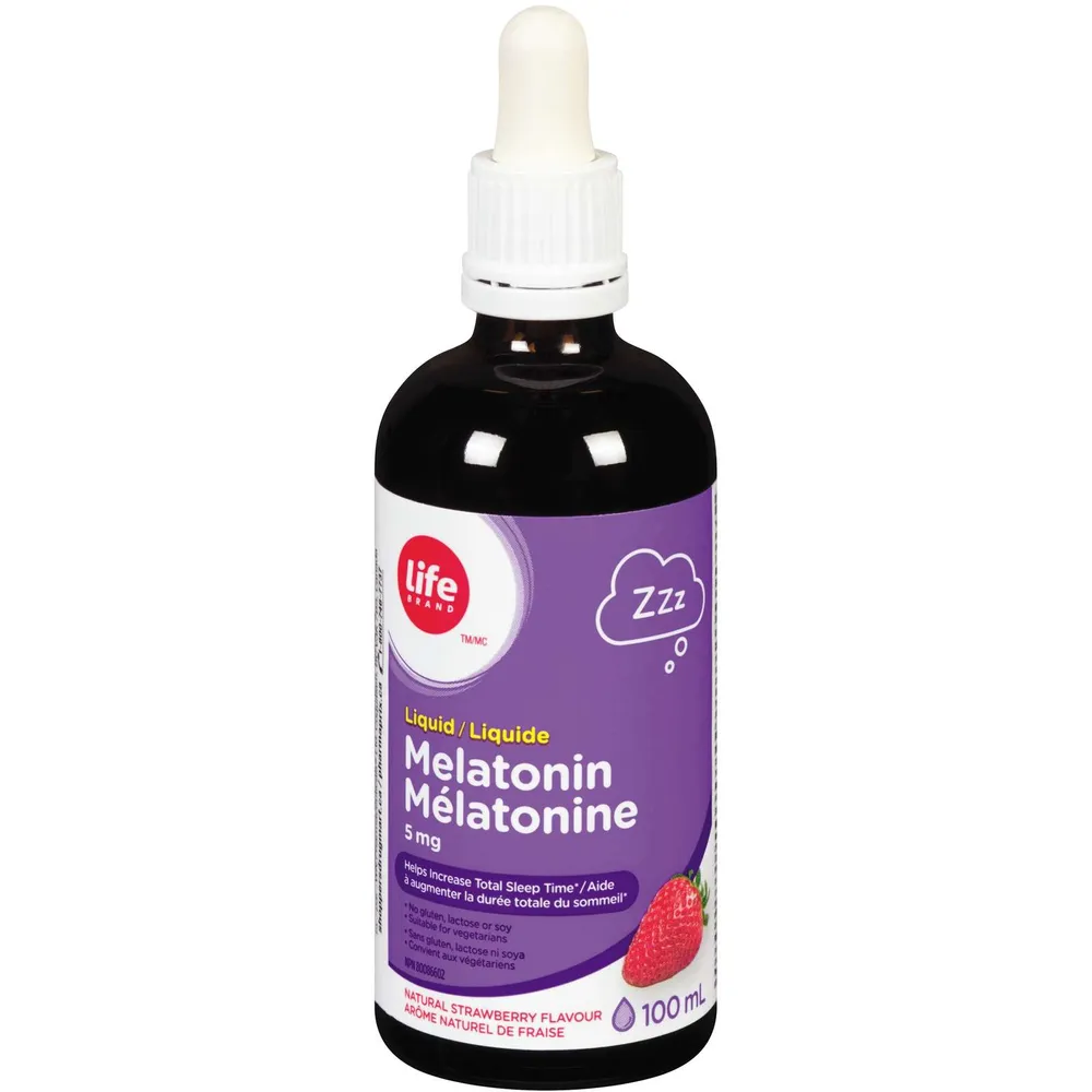 Melatonin Liquid 5mg - Strawberry