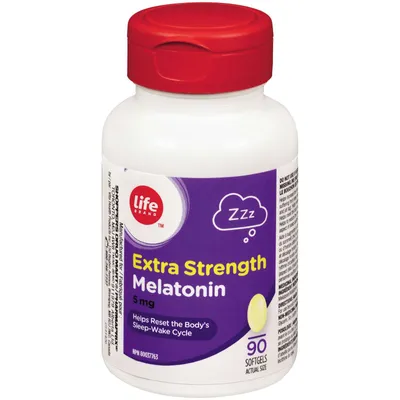 Extra Strength Melatonin 5 mg