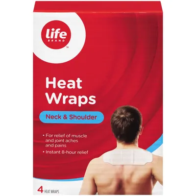 LB Heat Wraps Neck Shoulder