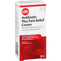 Antibiotic Cream Plus Pain Relief