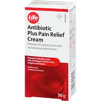 Antibiotic Cream Plus Pain Relief