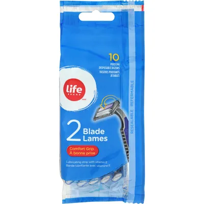 Life Brand Women Comfort Grip Disposable Razor - 1 ea