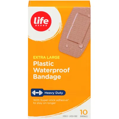 Extra Large Plastic Waterproof Bandage, Heavy Duty