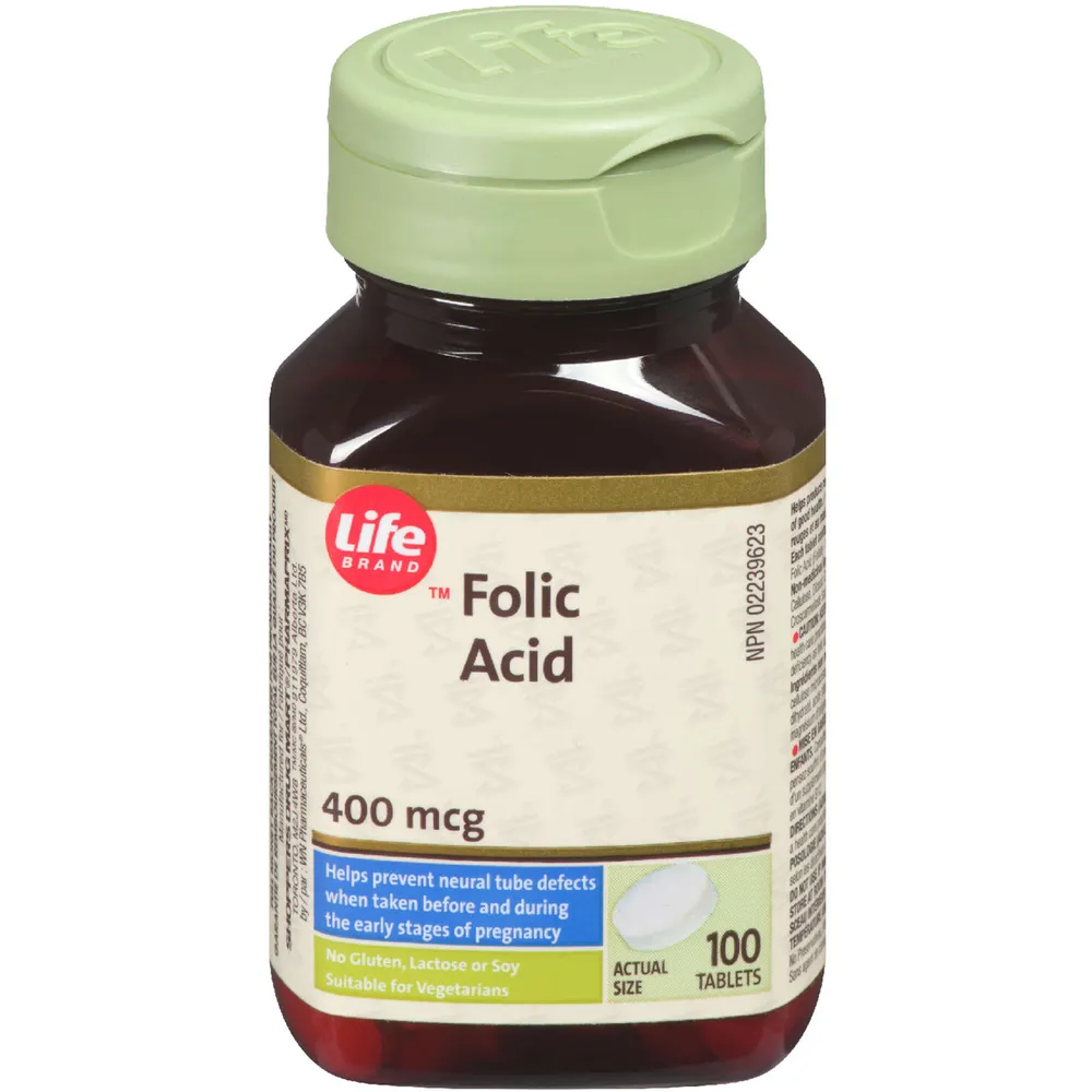 Folic Acid 400 mcg