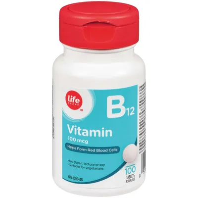 Vitamin B12 100 mcg