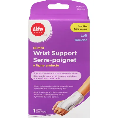 Lifebrand Women's Wrist Support Left