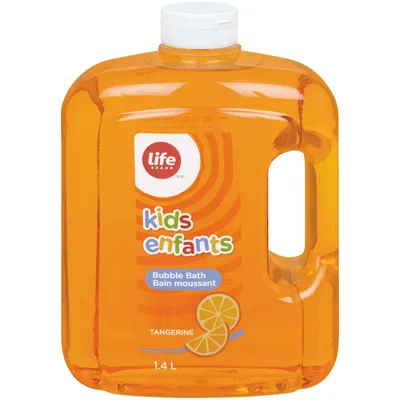 LB Kids Bubble Bath Tangerine