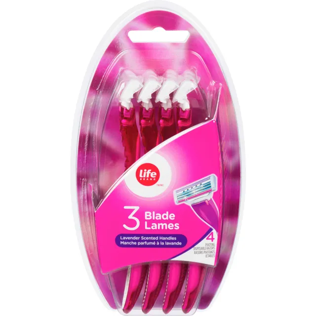 Women's Comfort Grip Disposable Razors