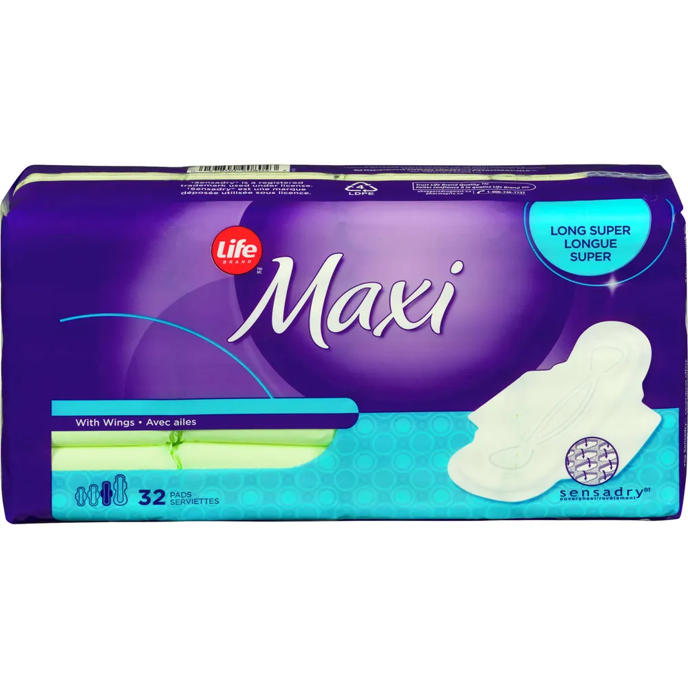 Life Maxi Long Super With Flexi-Wings® 32