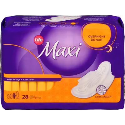 Life Maxi Overnight With Flexi-Wings® 28
