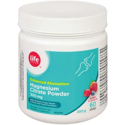 Magnesium Citrate Powder 300mg