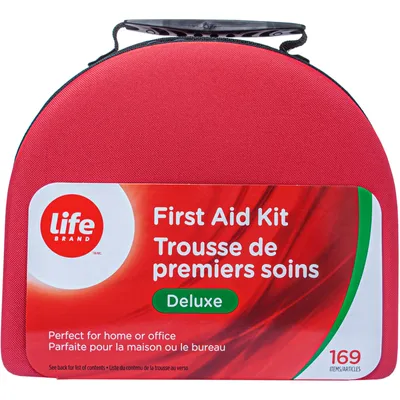 Deluxe first aid kit 169 items