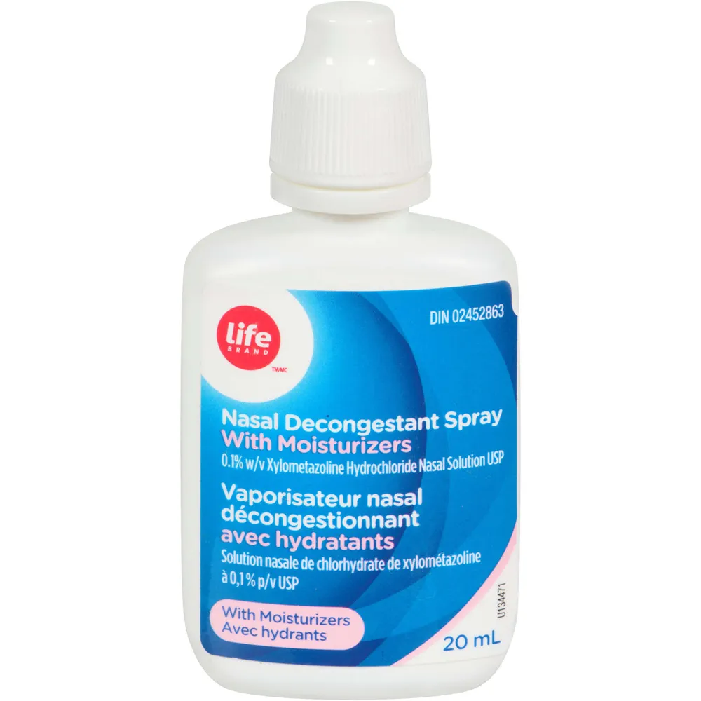 LB Nasal Decongestant Spray with Moisturizers