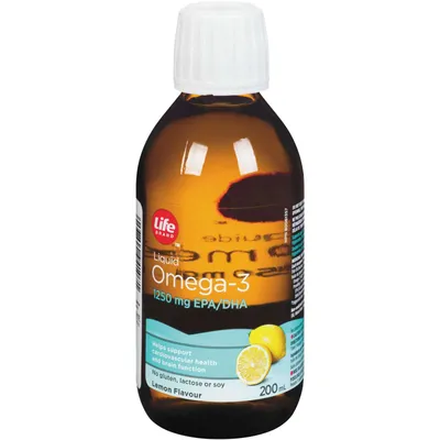 Omega-3  1250mg EPA/DHA Lemon Flavour Liquid