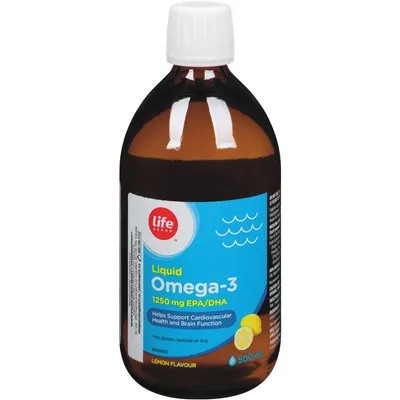 Liquid  Omega 3  1250 mg EPA/DHA