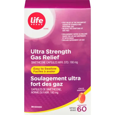 LB Gas Relief Ultra 535450        60EA       