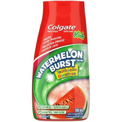 Colgate Liquid Gel 2-in-1 Kids Watermelon Burst Toothpaste and Mouthwash